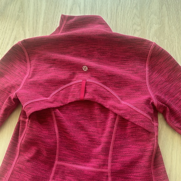 Lululemon Define Jacket- Diamond Jacquard Berry Rumble Jewelled Magenta - Picture 13 of 16